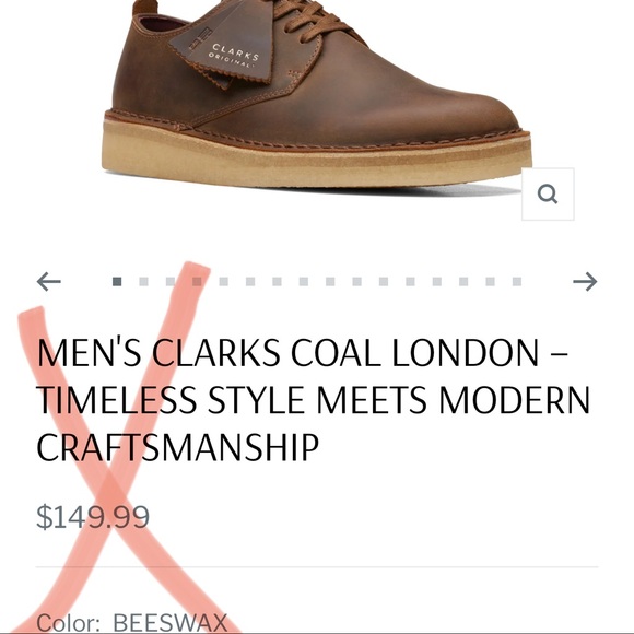 Clarks Leather Shoes - Picture 9 of 9